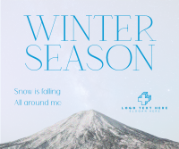 Winter Season Facebook post Image Preview