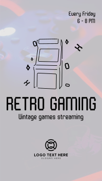Retro Gaming Instagram story Image Preview