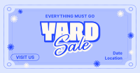 Minimalist Yard Sale Facebook ad Image Preview