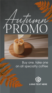 Autumn Coffee Promo Instagram story Image Preview