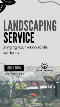 Organic Landscaping Service YouTube Short Preview