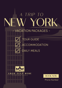 NY Travel Package Poster Image Preview