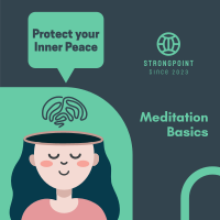 Beginner Meditation Workshop Instagram post Image Preview