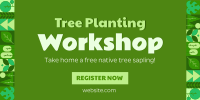 Tree Planting Workshop Twitter post Image Preview