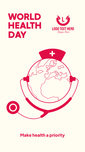 World Health Priority Day Facebook story