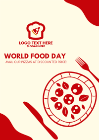 World Food Day for Pizza Industries Poster Image Preview