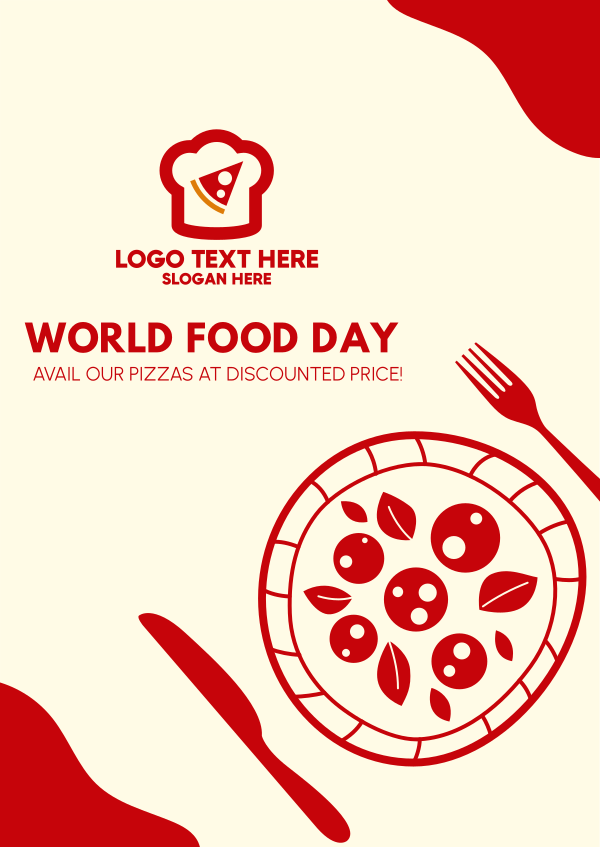 World Food Day for Pizza Industries Poster Design Image Preview
