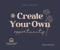Create Your Own Opportunity Facebook post Image Preview