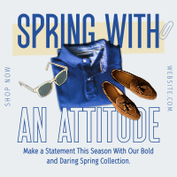 Men Spring Fashion Instagram Post Preview