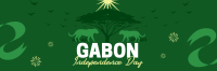 Gabon Independence Day Twitter Header Image Preview