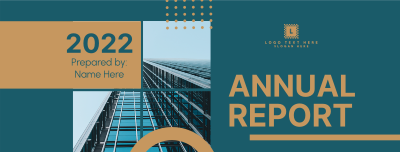 Annual Report Cover Facebook cover Image Preview