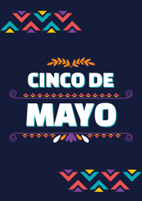 Cinco De Mayo Triangles Poster Image Preview