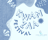 Kwanzaa Festival Greeting Facebook Post Design