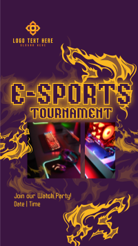 Gaming Tournament Stream YouTube short Image Preview