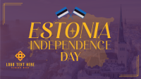 Majestic Estonia Independence Day Facebook event cover Image Preview