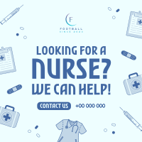 Nurse Job Vacancy Linkedin Post Image Preview