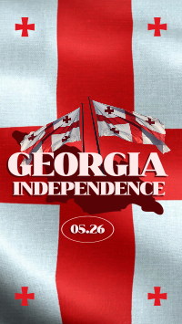 Georgia Independence Day Celebration Instagram reel Image Preview