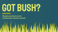 Bush Lawn Maintenance Facebook event cover Image Preview