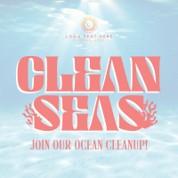 Clean Seas For Tomorrow Instagram post Image Preview