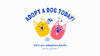 Adopt A Dog Today Facebook Event Cover Design