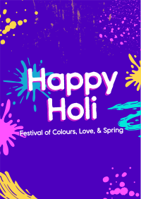 Holi Celebration Flyer Image Preview