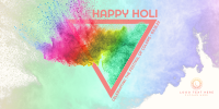 Holi Color Explosion Twitter post Image Preview