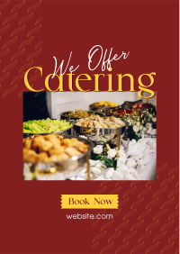 Dainty Catering Provider Flyer Image Preview