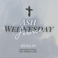 Cloudy Ash Wednesday  Linkedin Post Image Preview