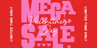 Valentine's Mega Sale Twitter Post Image Preview