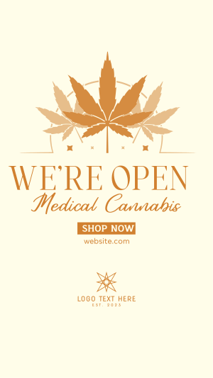 Healthy Cannabis Instagram Reel Image Preview