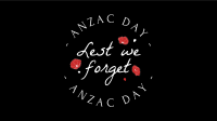 Anzac Day Emblem Facebook event cover Image Preview