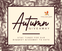 Leafy Fall Giveaway Facebook post Image Preview
