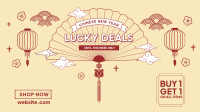 Lucky Deals Facebook Event Cover Design