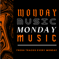 Marble Music Monday Instagram post Image Preview