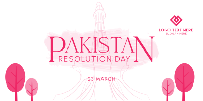 Pakistan Day Landmark Twitter Post Image Preview