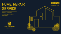Home Repair Service Facebook Event Cover Design