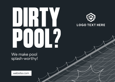 Splash-worthy Pool Postcard Image Preview