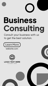 Abstract and Shapes Business Consult Facebook story Image Preview