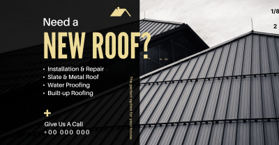 Industrial Roofing Facebook ad Image Preview