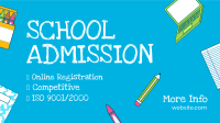 Preschool Admissions Facebook event cover Image Preview