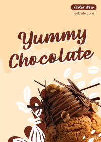 Chocolate Cupcake Flyer Design