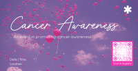 Cancer Awareness Event Facebook Ad Design