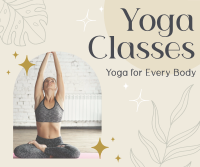 Modern Yoga Class For Every Body Facebook post Image Preview
