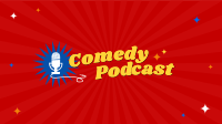 Comedy Podcast YouTube Banner Design
