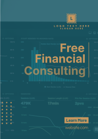 Simple Financial Consulting Flyer Image Preview