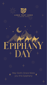 Sparkling Epiphany Day Instagram Story Design