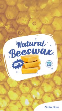 Pure Natural Beeswax Instagram Reel Design
