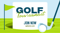 Simple Golf Tournament Animation Image Preview