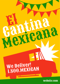El Cantina Mexicana Flyer Design