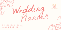 Trendy Wedding Planner Twitter Post Image Preview